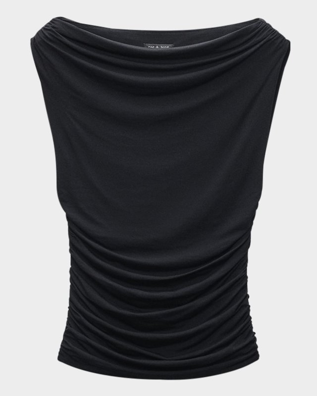 Luca Shirred Top